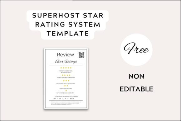 Airbnb Superhost Star Rating: A Design Template