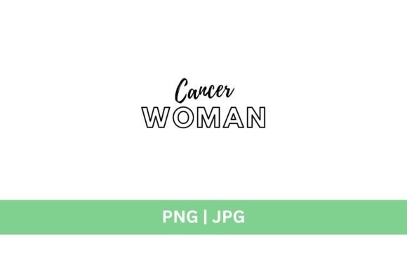 Cancer Woman Graphic: Versatile Design for Creative Projects