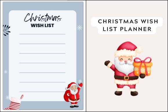 Christmas Wishlist Planner - Free & Printable Design Resource