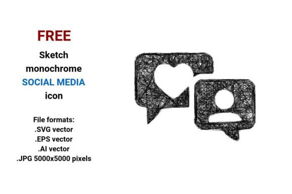 Elevate Your Brand with Hand-Drawn Social Media Icons