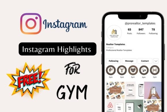Elevate Your Gym's Brand with Free Instagram Highlight Covers