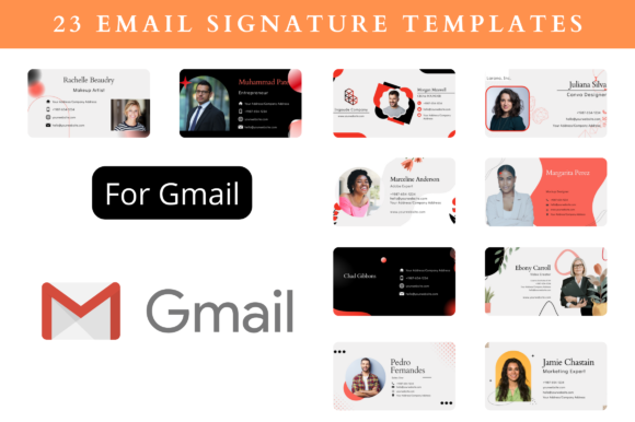 Free & Premium Email Signature Templates for Gmail