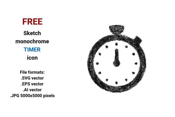 Free Sketch Timer Icon: A Designer's Essential Asset