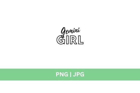 Gemini Girl Graphic: A Versatile Design Asset for Creative Projects