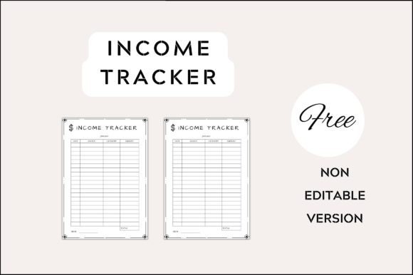 Income Tracker: Visual Design for Financial Clarity