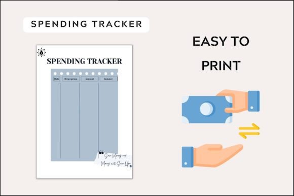 Mastering Visual Clarity: The Spending Tracker Planner