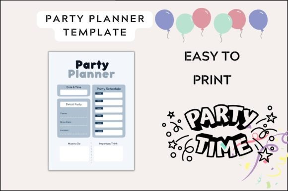 Party Planner PDF Template Free: Streamline Your Creative Process