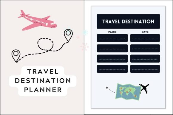 Printable Travel Destination Planner: Streamline Your Itinerary Design