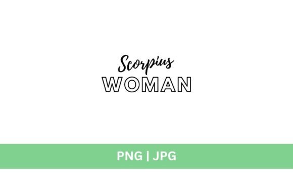 Scorpius Woman Graphic: A Bold Design Asset