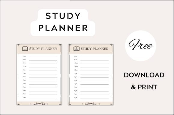 Study Planner: A Designer's Guide to Organized Creativity