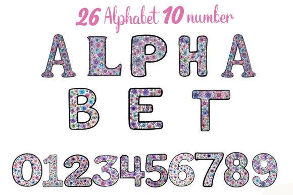 Watercolor Alphabet & Letter Clipart for Designers